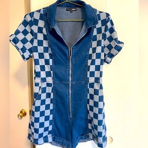 FASHION NOVA XL - Denim Romper 💙